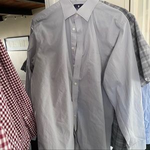 Stafford grey dress shirt